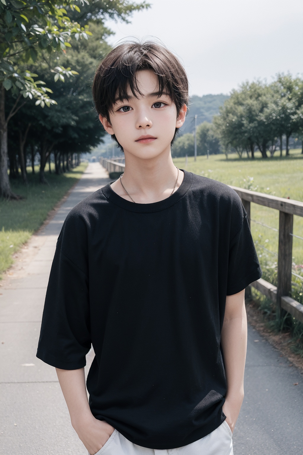 1boy,outdoor,
