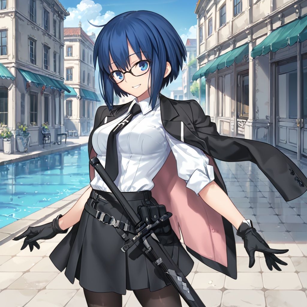 1girl,  solo,  ciel_sensei on Tensor.Art