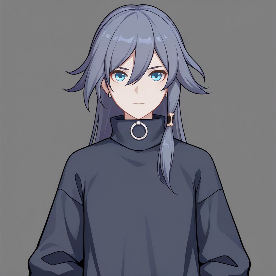 masterpiece, best quality,grey background,looking at viewer,SOLO,simple background,        fu hua,honkai_cg_style,long hair,bangs,hair between eyes<lora:fuhua-ill2pro-e2:0.8>