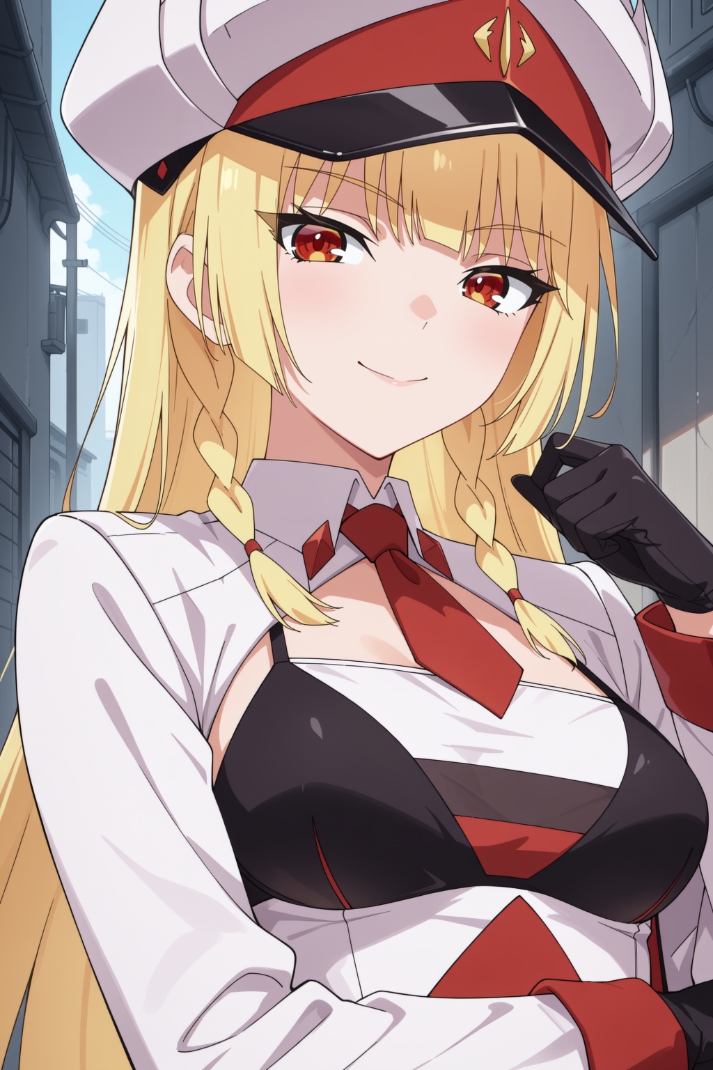 selena_holz(reborn-space-mercenary),  1girl,  blonde hair on Tensor.Art