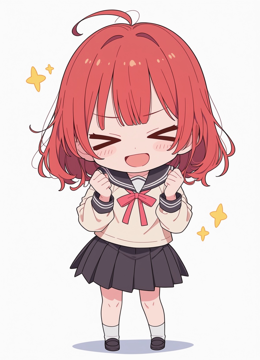 1girl,  solo,  chibi on Tensor.Art