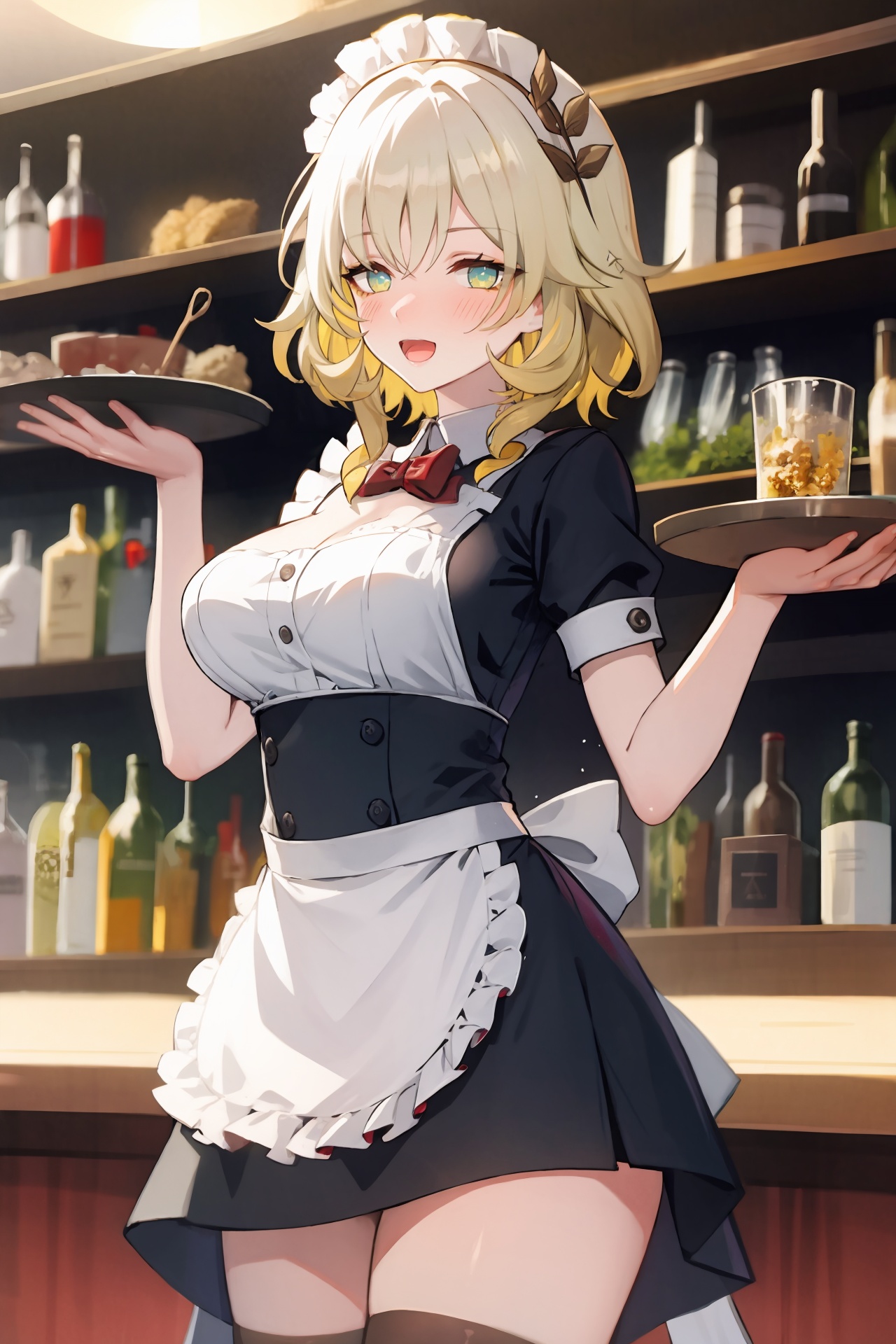 1girl,  solo,  aglaea \(honkai: star rail\) on Tensor.Art