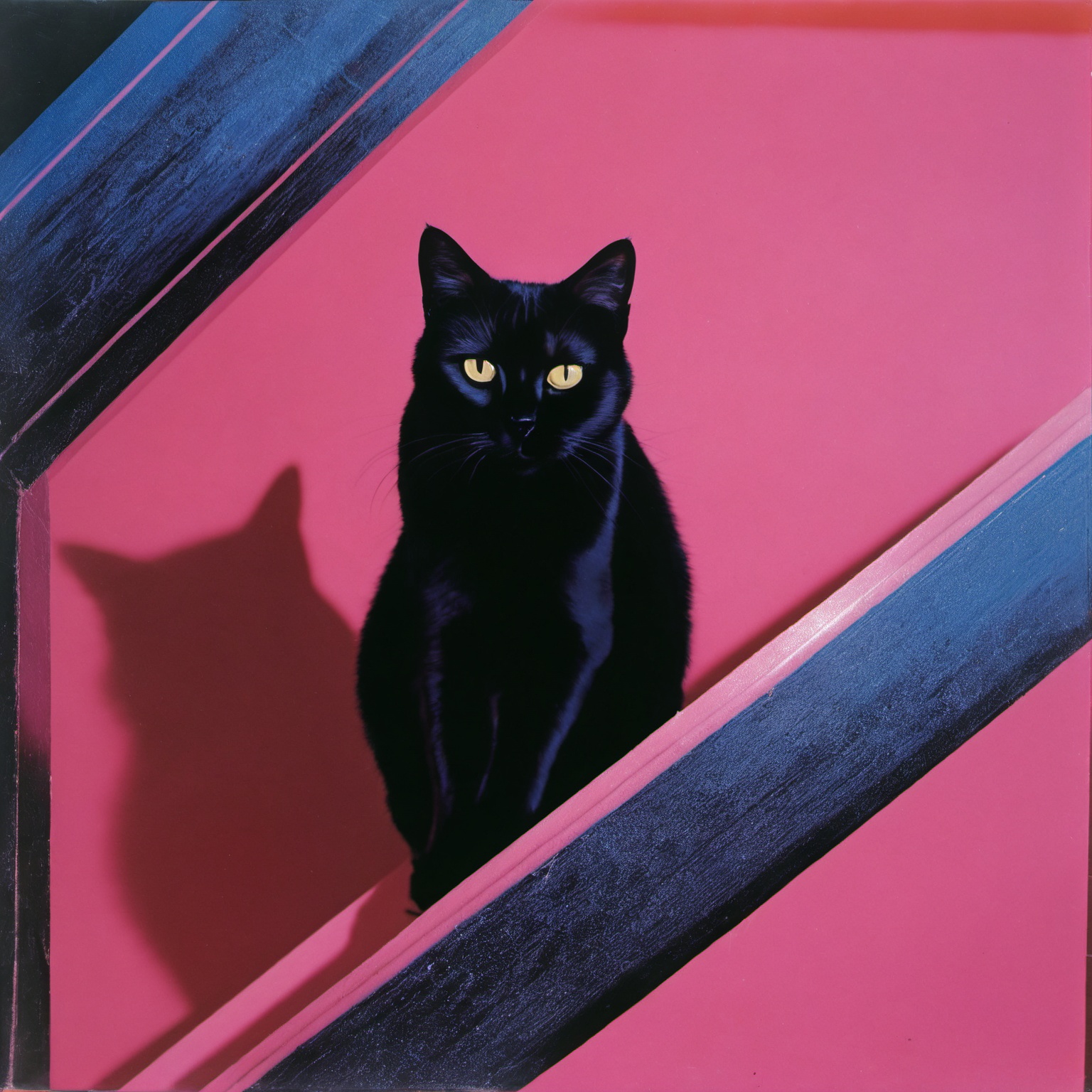 dark art by Jack Hughes,  medium shot of a lowborn cat,  Breakcore on Tensor.Art