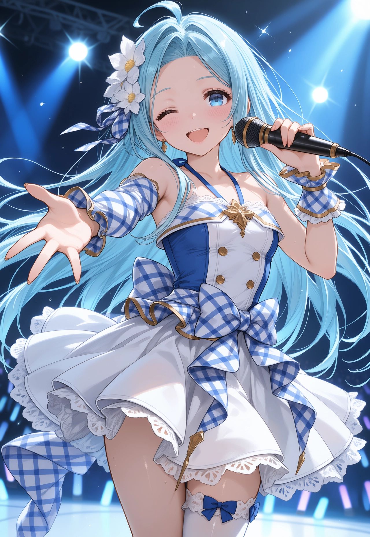 stage,  1girl,  solo on Tensor.Art