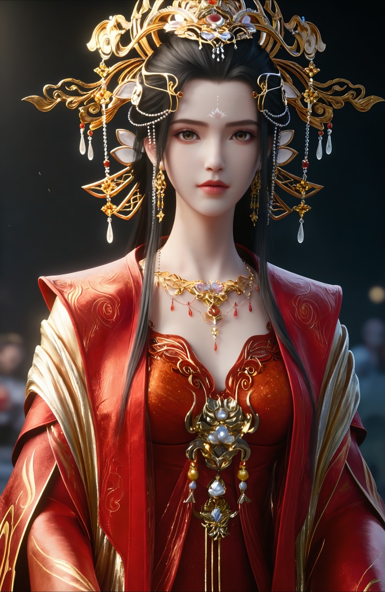 逆天邪神2-苍月公主婚服 by 漫 on Tensor.Art
