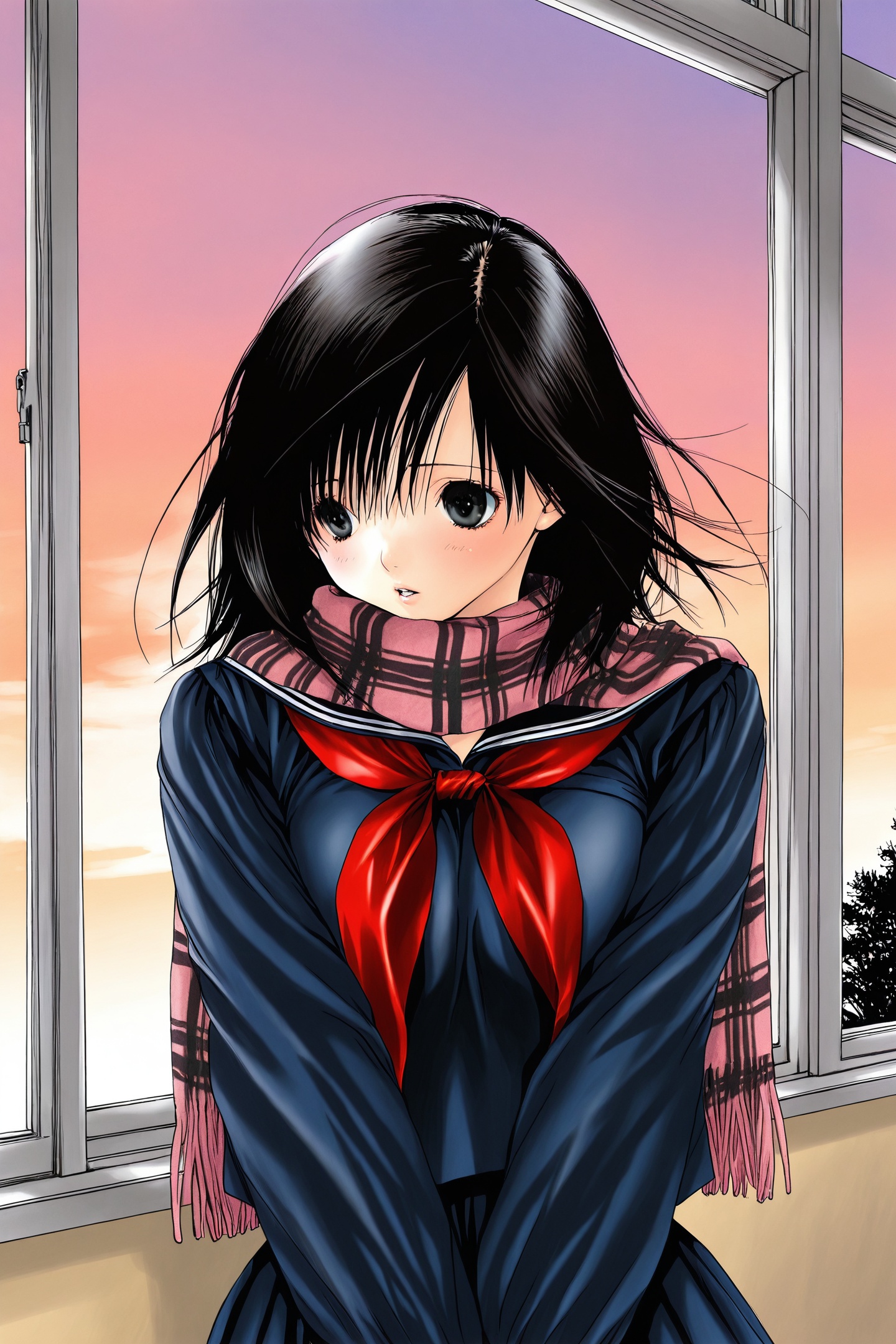 Mizuki Kawashita Style,  Toujou Aya,  1girl on Tensor.Art