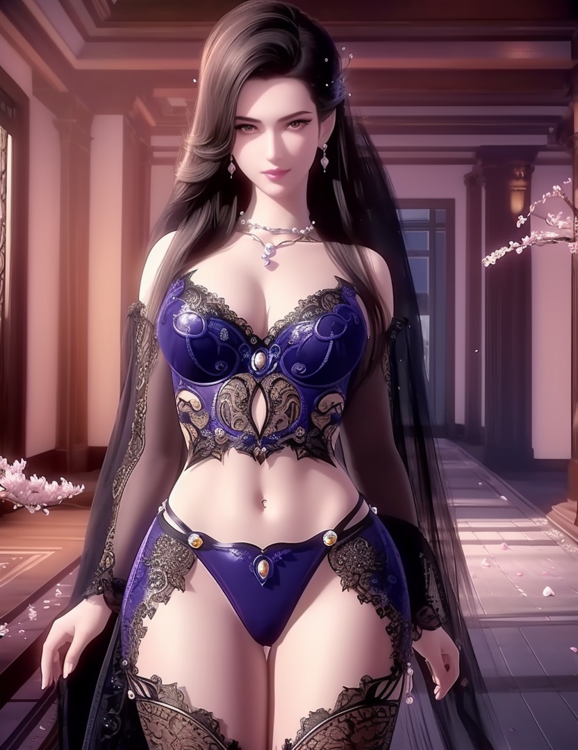 ultra realistic 8k cg, picture-perfect face, flawless, clean, masterpiece, professional artwork, famous artwork, cinematic lighting, cinematic bloom, perfect face, beautiful face, fantasy, dreamlike, unreal, science fiction,  beautiful clothes, lace, lace trim, lace-trimmed legwear,  (rich:1.4), prestige, luxury, jewelry, diamond, gold, pearl, gem, sapphire, ruby, emerald, intricate detail, delicate pattern, charming, alluring, seductive, erotic, enchanting, hair ornament, necklace, earrings, bracelet, armlet,halo((,1girl, pov,))((,1girl, pov,))(((,cherry blossoms, , 1girl, solo, petals,looking at viewer, ))) <lora:DA_CaoNvYao:0.7> 