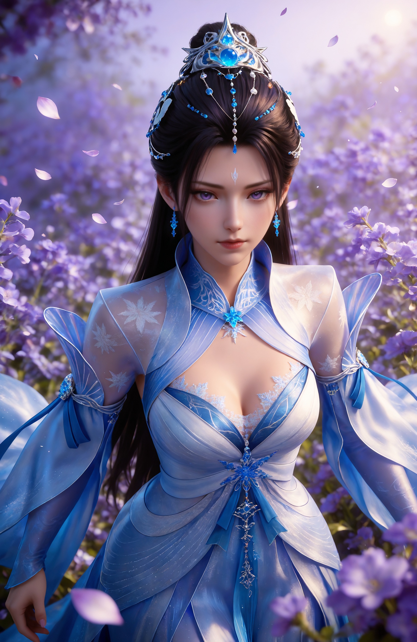 1girl,  hair ornament,  long hair by 天海TianHai on Tensor.Art
