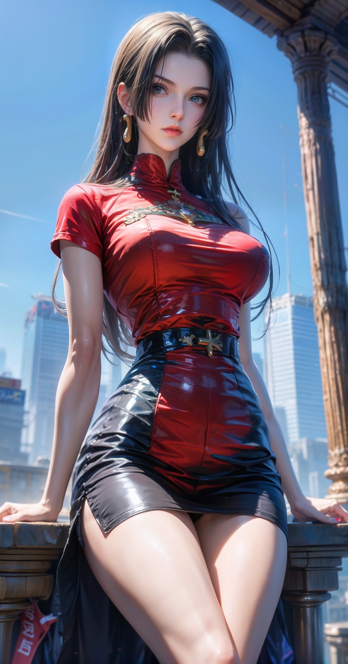 a girl,<lora:20240620-1718867168165:0.8>,hancock,(Masterpiece, best quality, high quality, high-end, super detailed),