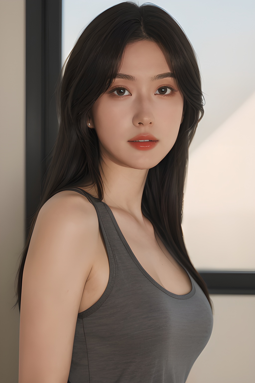 <lora:0829_06:0.7>,****_top,, 1girl,realistic,masterpiece, best quality, photorealistic, HDR,detail