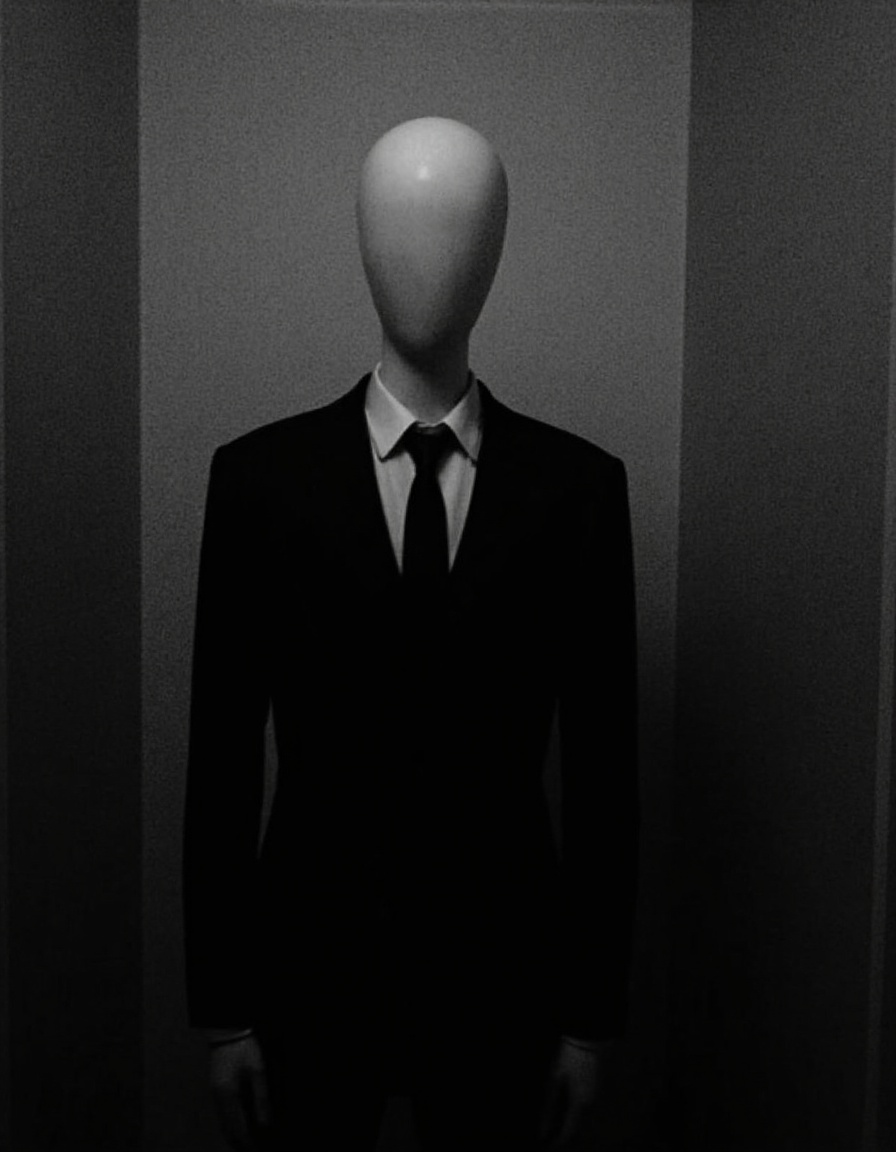 slender man, horror <lora:majichorror_flux:1>,