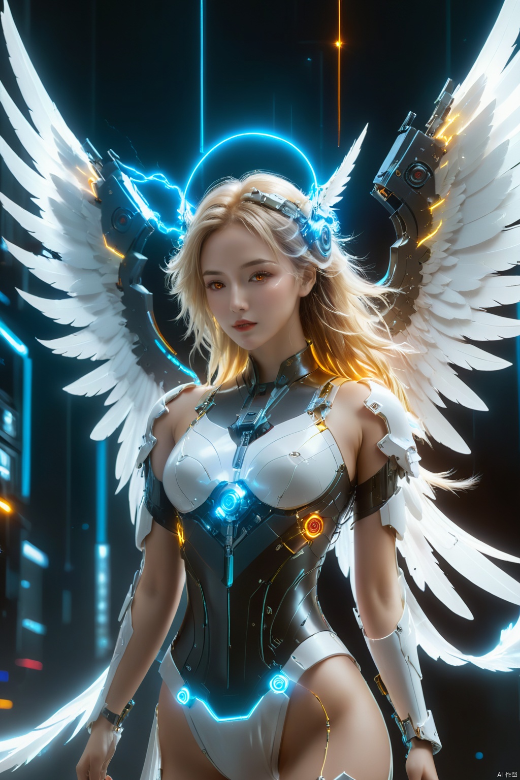cyberpunk art,  fantasy art,  1girl on Tensor.Art
