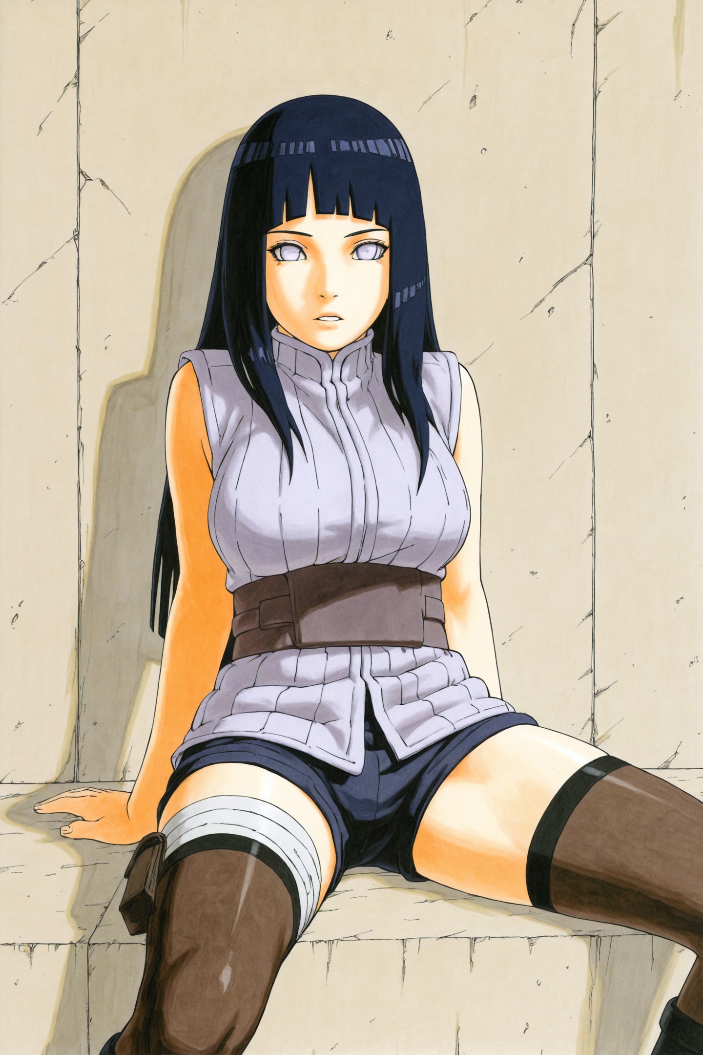 Kishimoto Masashi Style,  1girl,  solo on Tensor.Art