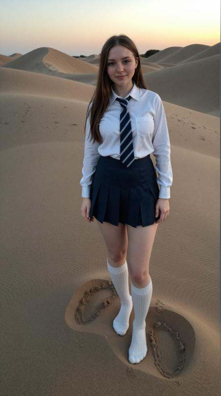 score_9,  score_8_up photo of a Nigerian,  wearing school uniform on Tensor.Art