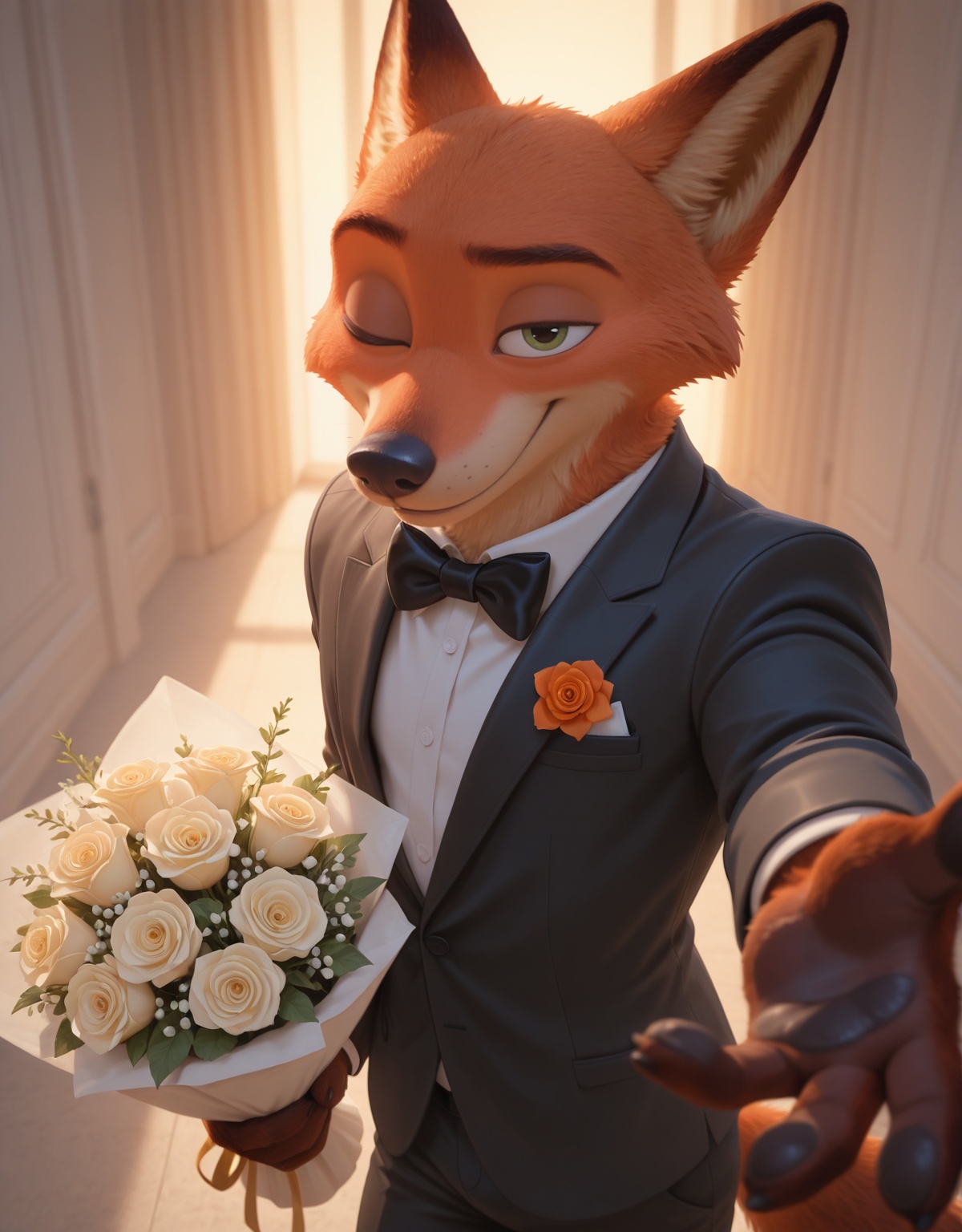 nick wilde,  1boy,  solo on Tensor.Art