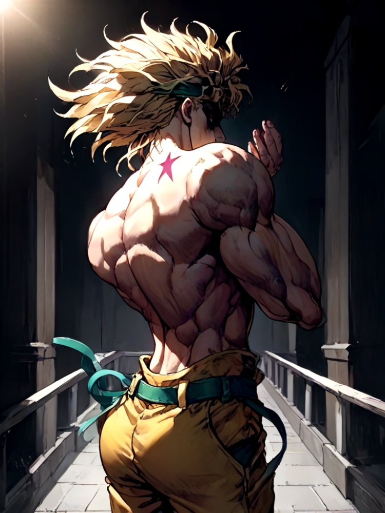 dio and his star birthmark by 鬼畫符 on Tensor.Art