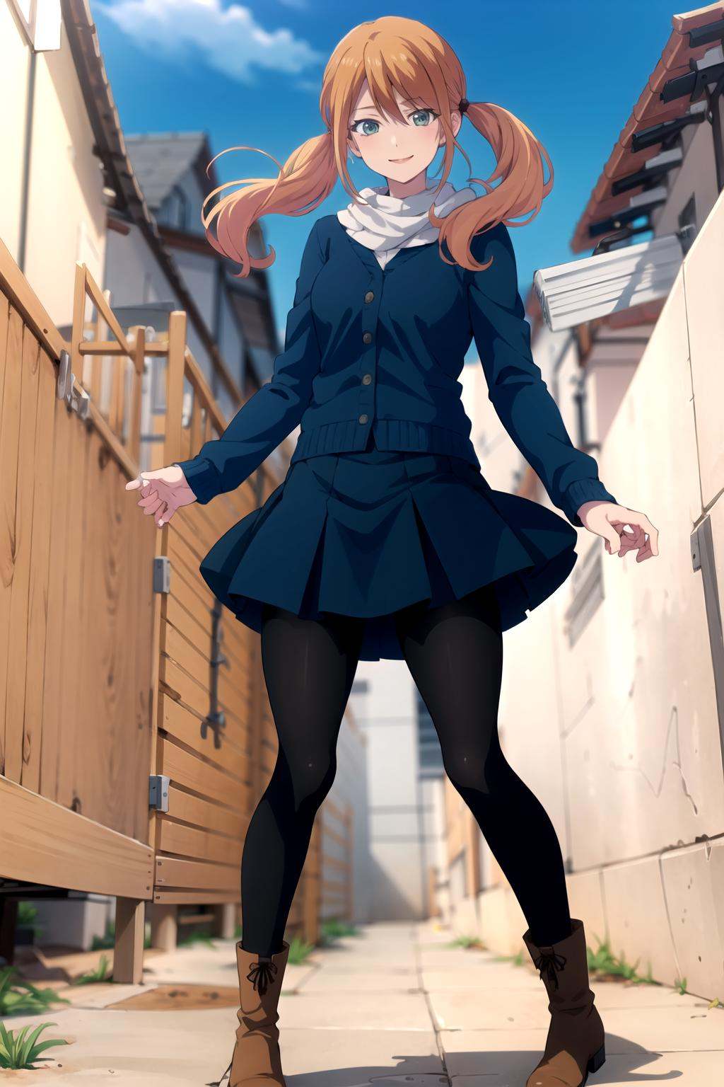 RihoCT,  smiling,  happy on Tensor.Art