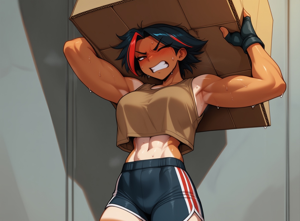 Fred_Perry_Older_Style,  1girl,  tomboy on Tensor.Art