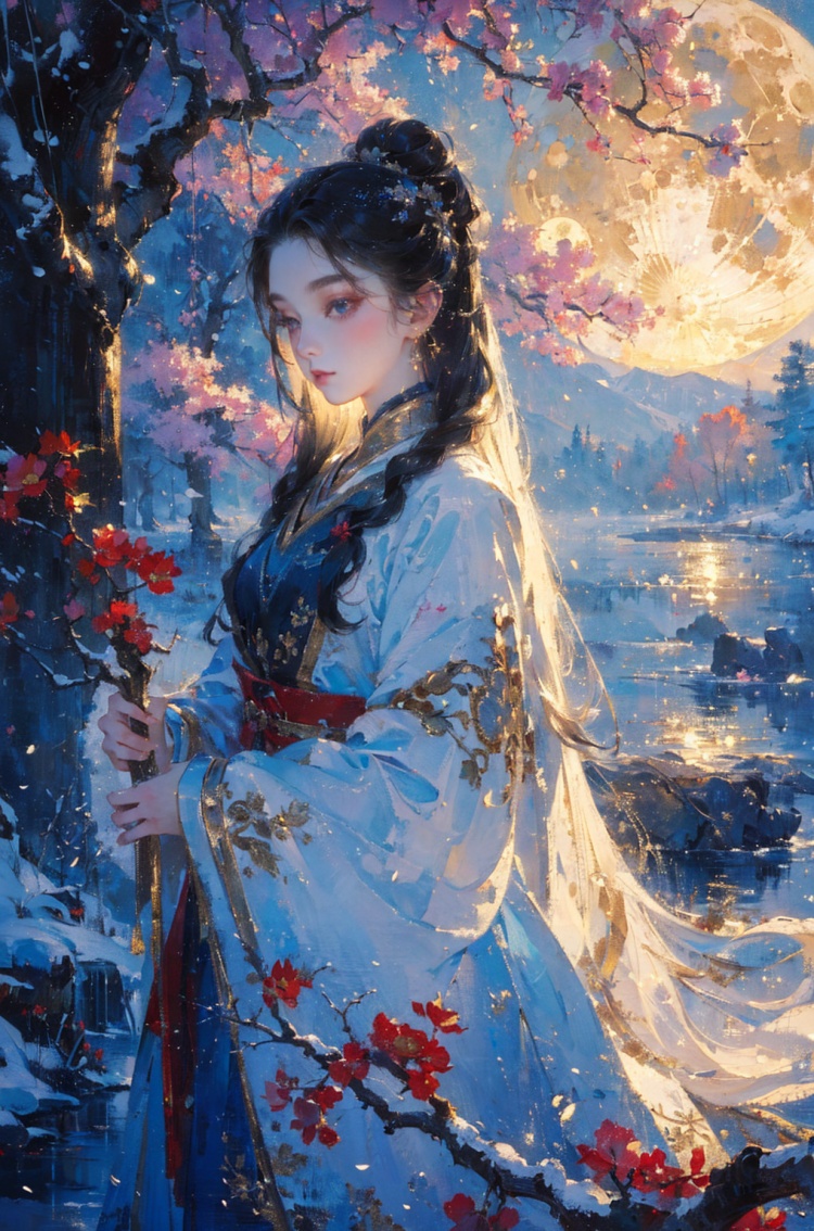 灼灼其华（质感加成） by 跑丢了鞋 on Tensor.Art
