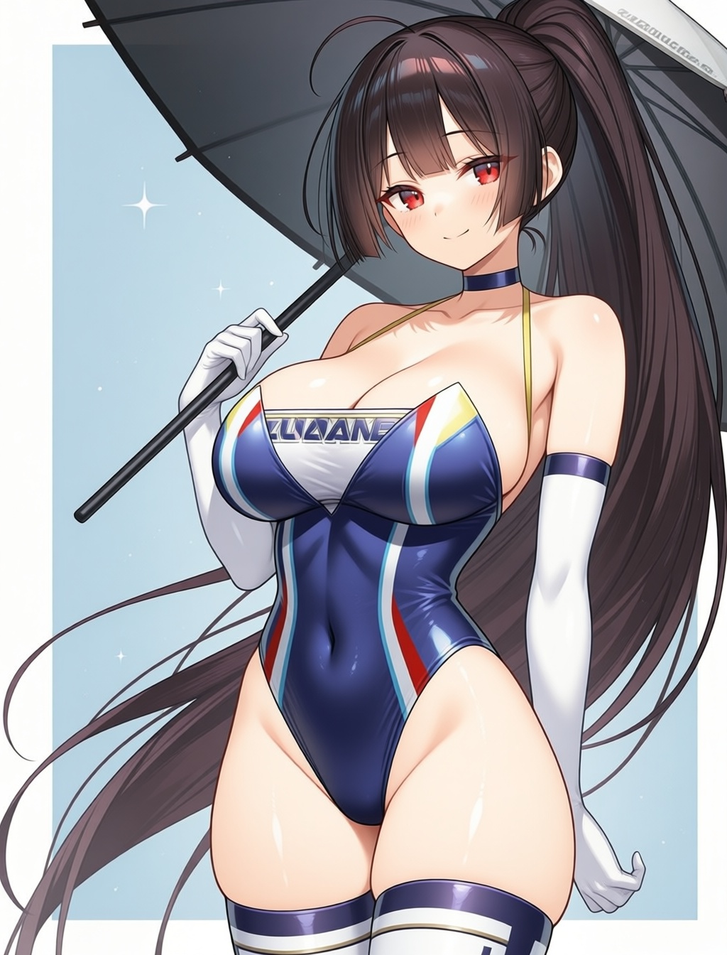 agano \(azur lane\),  1girl,  race queen on Tensor.Art