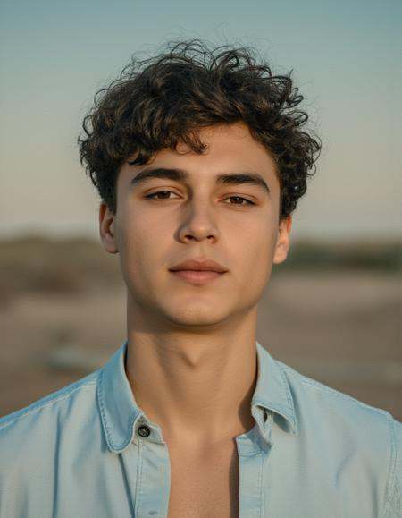 photographic portrait of a young man in his 20s on Tensor.Art