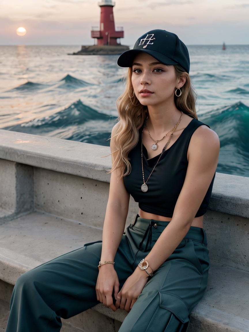 1girl,  grey blonde hair(very long hair,  curly_hair) on Tensor.Art