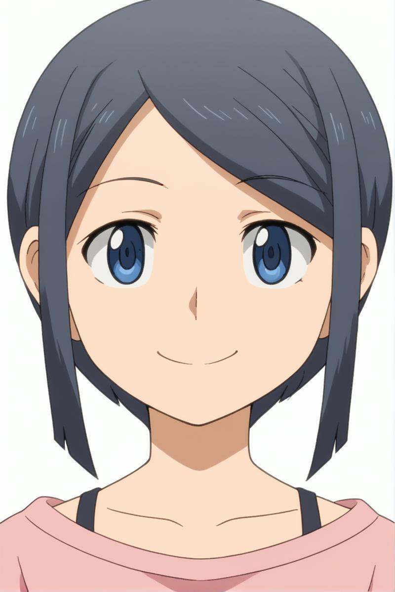 white background,  Misaki,  upper body on Tensor.Art