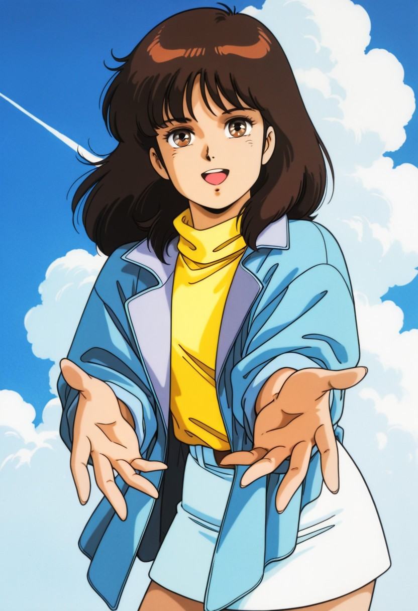 masterpiece,  best quality,  1980s retro anime style on Tensor.Art