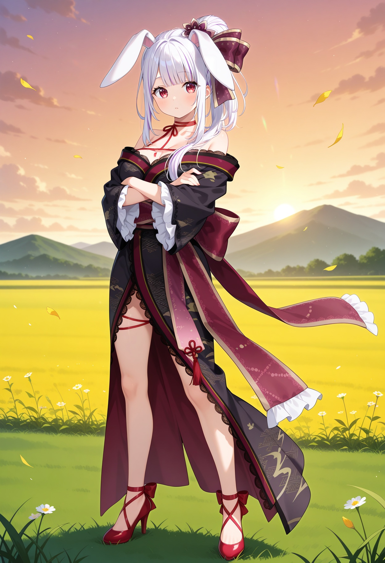 best quality,  masterpiece,  1girl on Tensor.Art