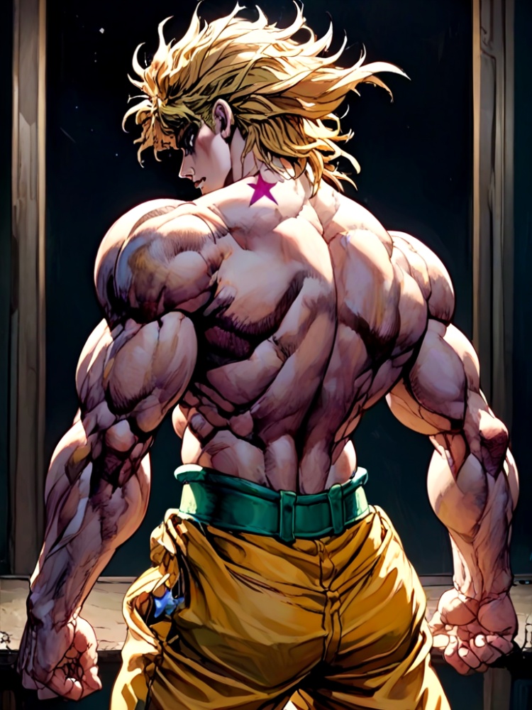 dio and his star birthmark by 鬼畫符 on Tensor.Art