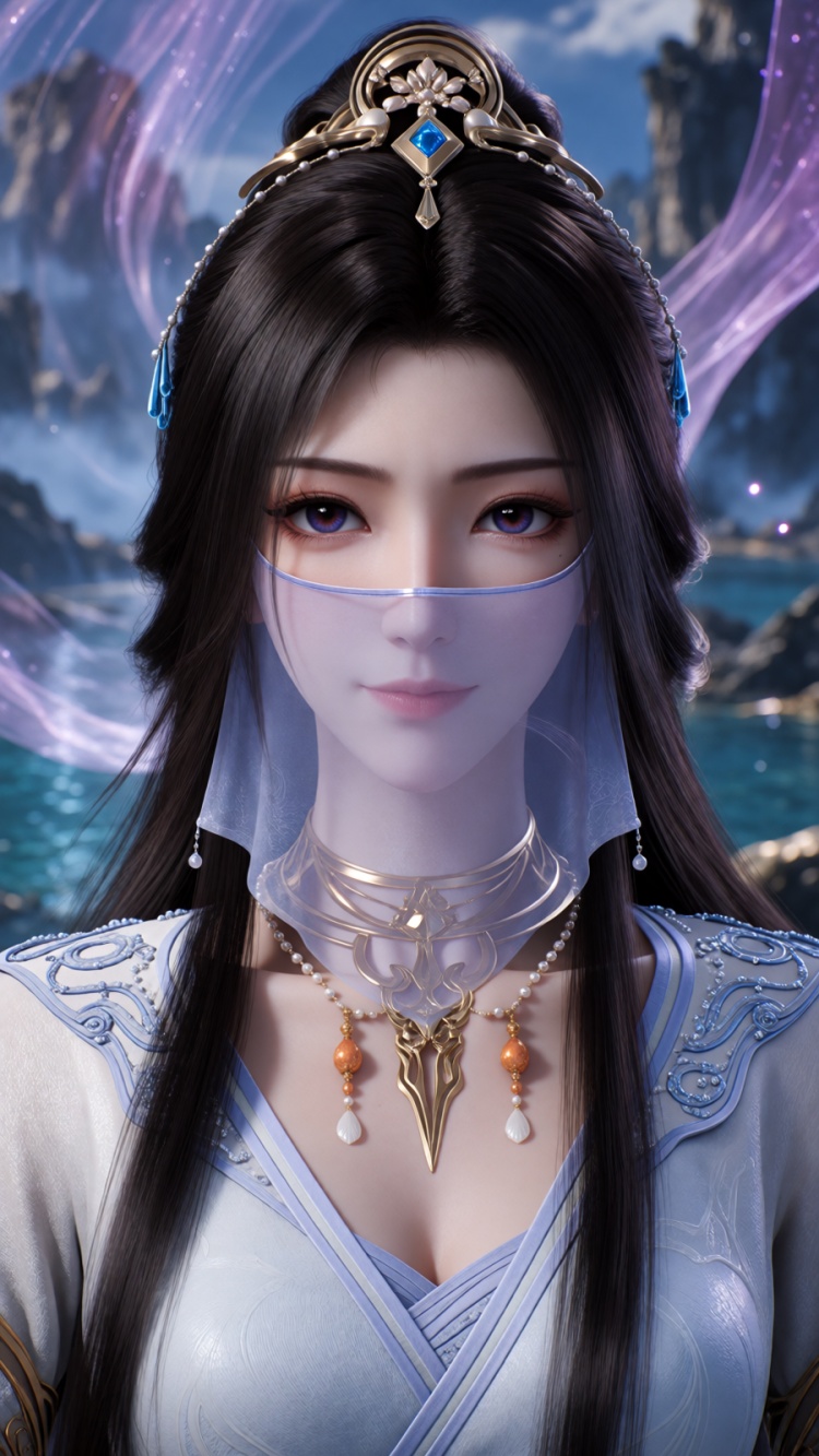 超还原-白衣紫灵 by 歪一歪 on Tensor.Art