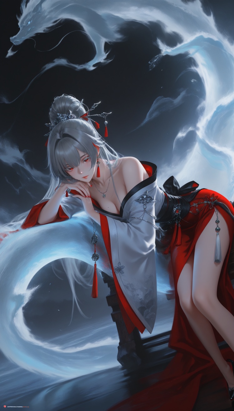 鸣潮-绯雪 by 动漫迷航 on Tensor.Art