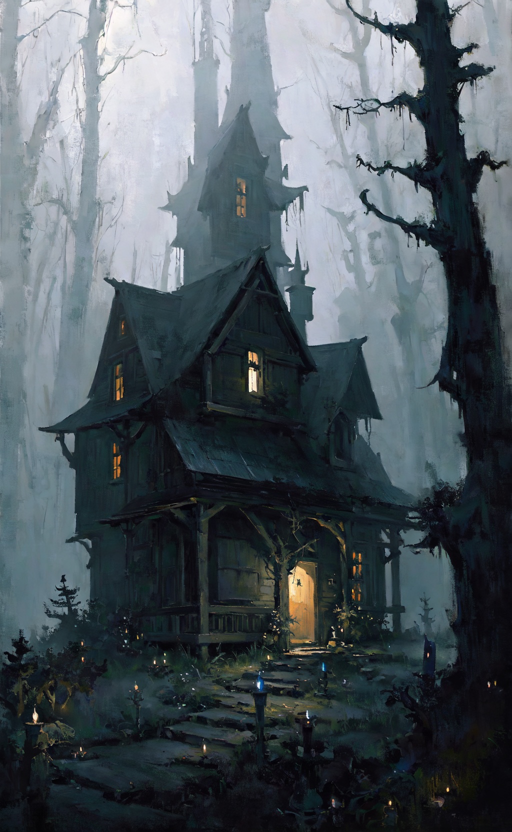 masterpiece,  best quality,  beautiful oil painting illustration on Tensor.Art