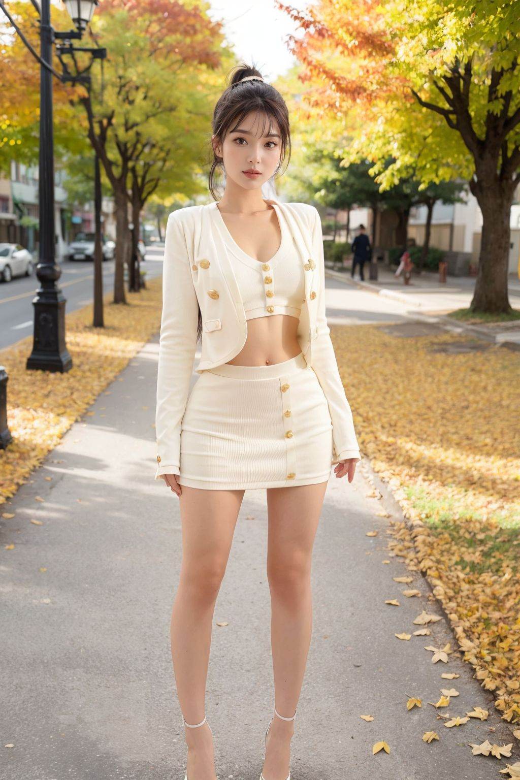 Female,  (Big breasts),  (Qi bangs on Tensor.Art