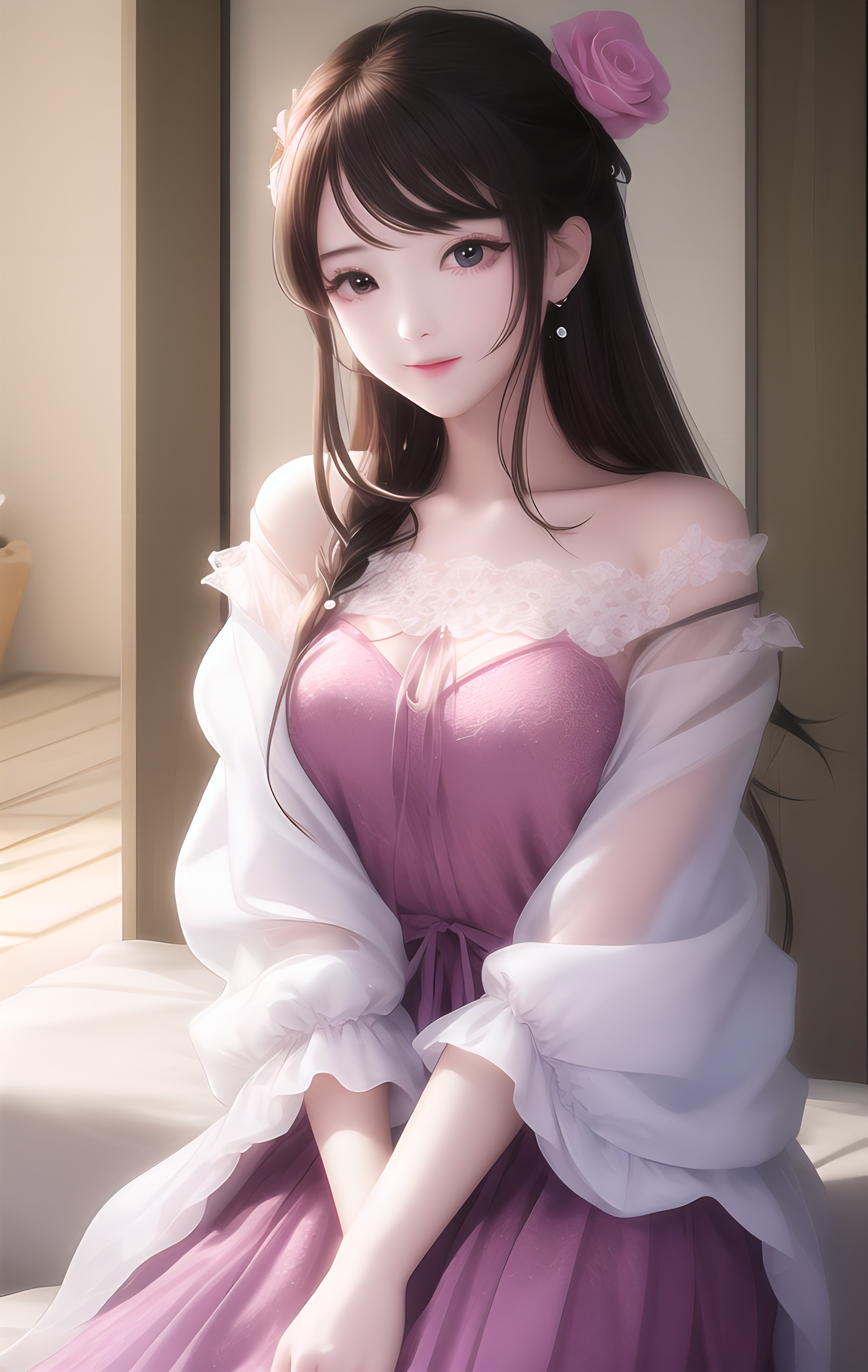 1girl,  beautiful on Tensor.Art