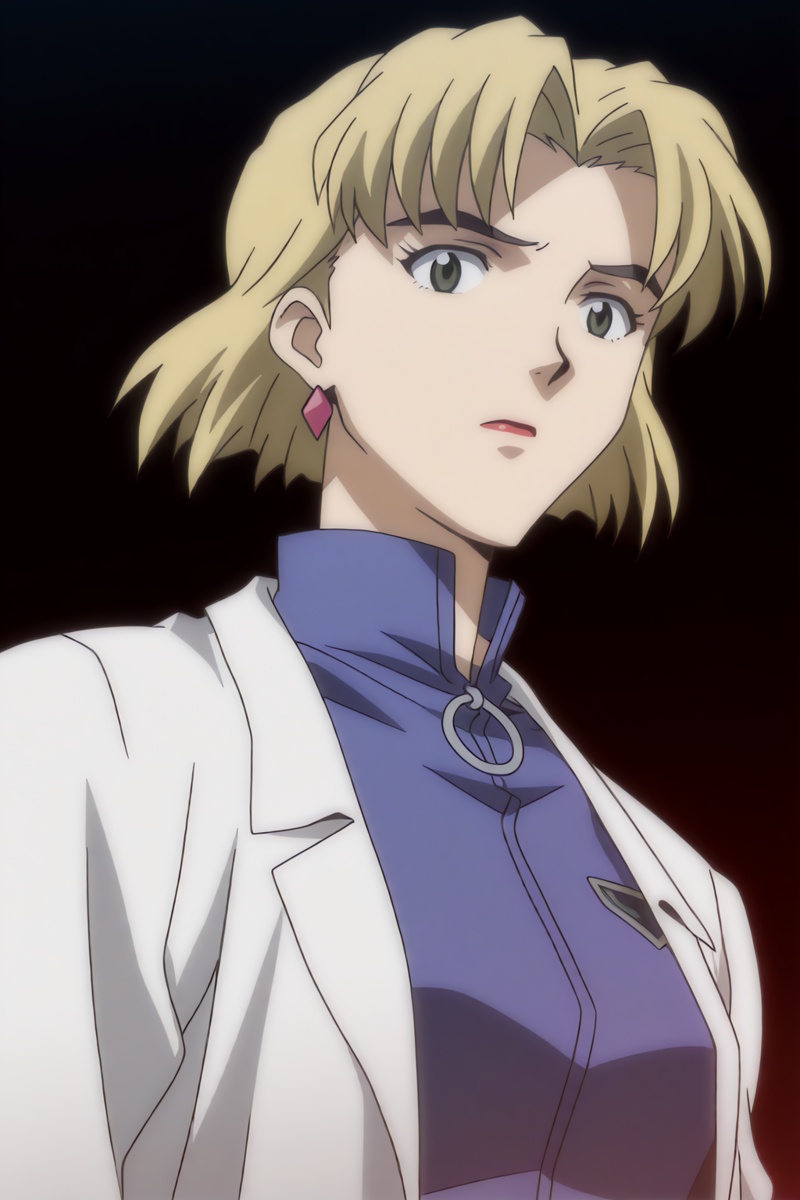 ritsuko akagi,  solo,  perfect composition on Tensor.Art