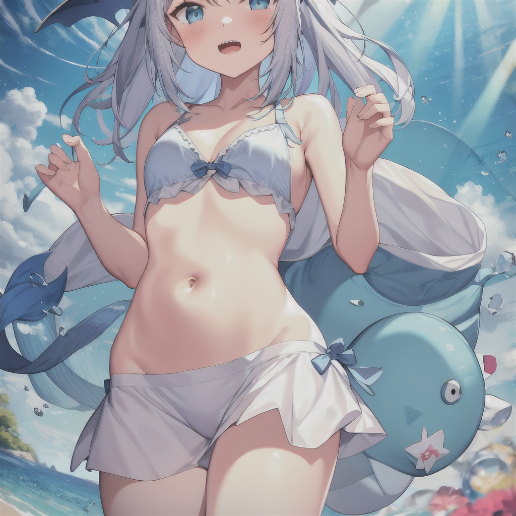 best quality,  masterpiece,  gura on Tensor.Art