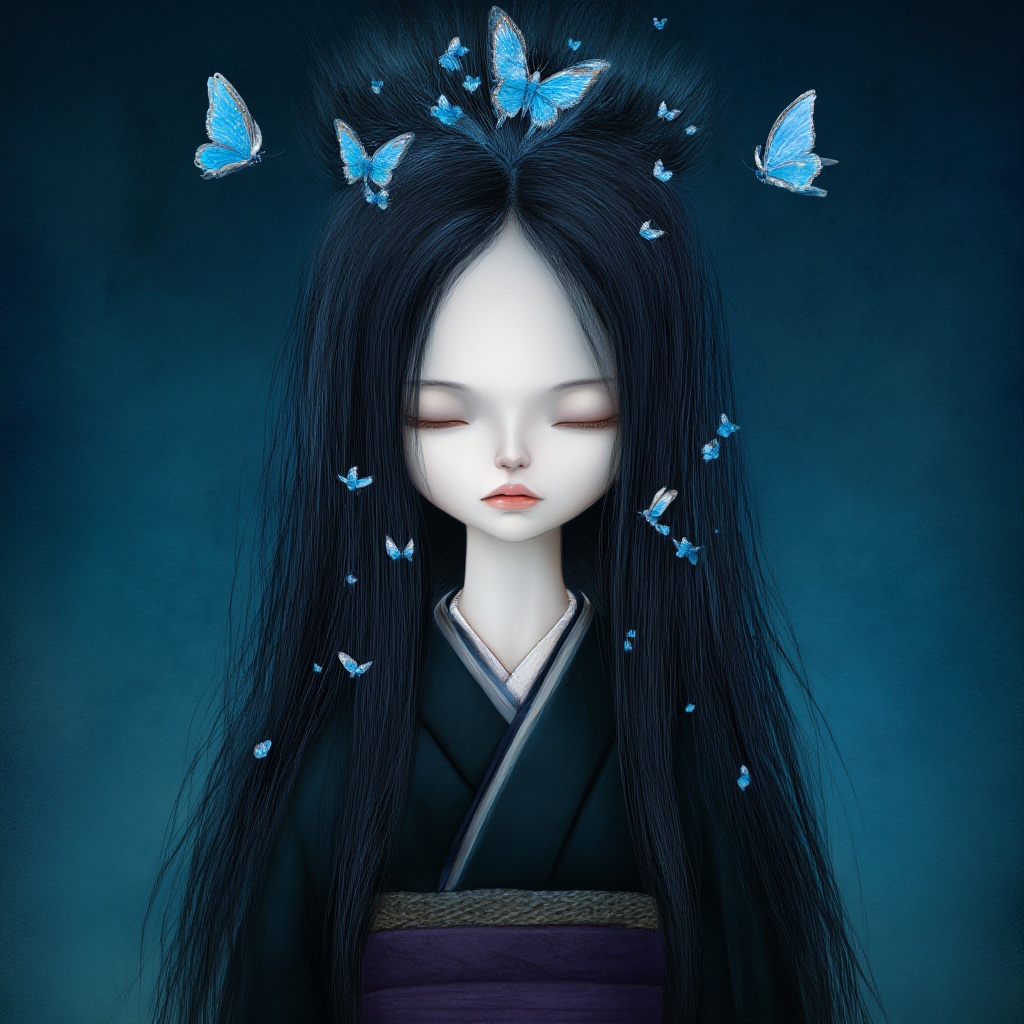 1girl,  solo,  long hair on Tensor.Art