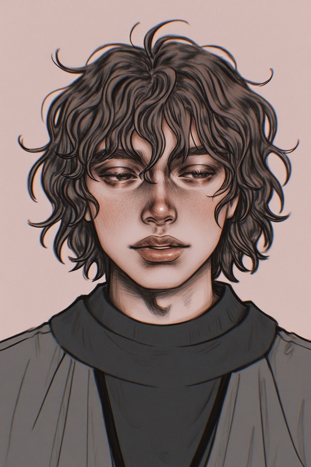 h1s,  1boy,  messy hair by MissFidonyo on Tensor.Art