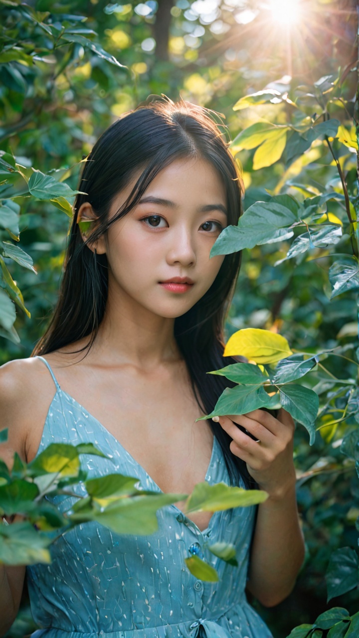photographic portraits,  the art of photography,  asian girl on Tensor.Art