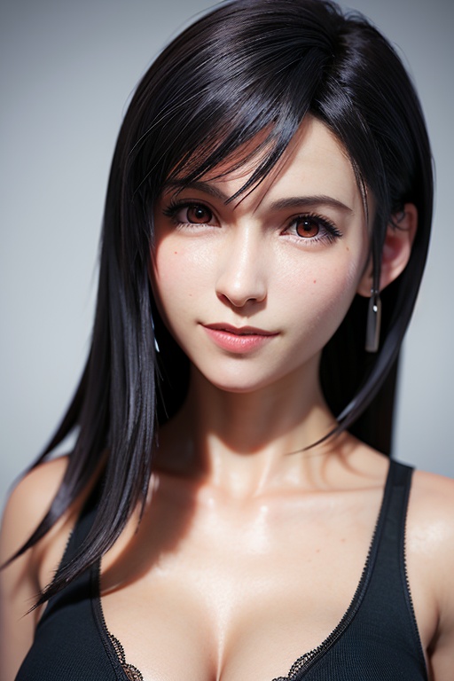 tifa,  1girl,  solo on Tensor.Art