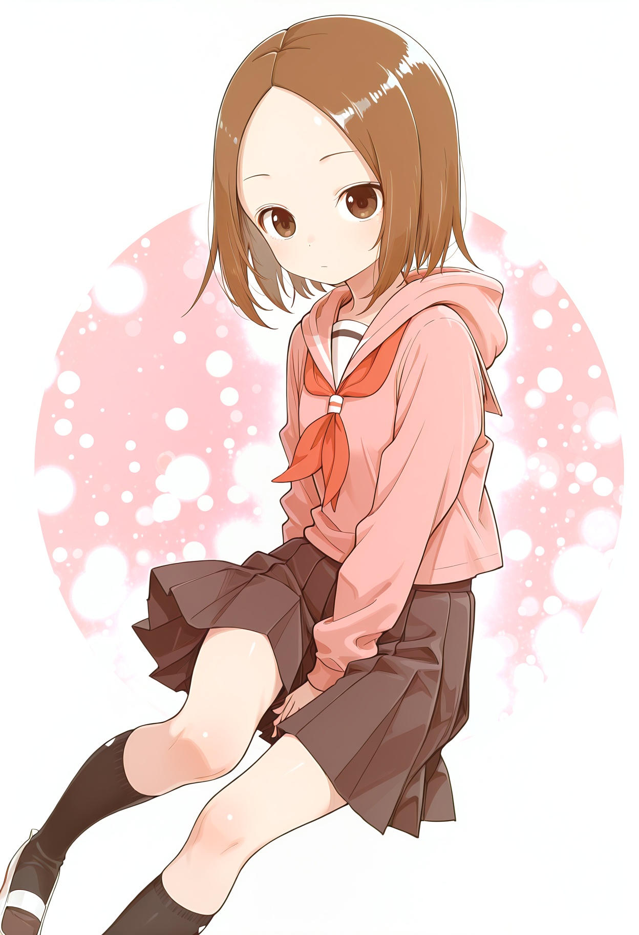 n1sh1k4t40u_cnr,  1girl,  forehead on Tensor.Art