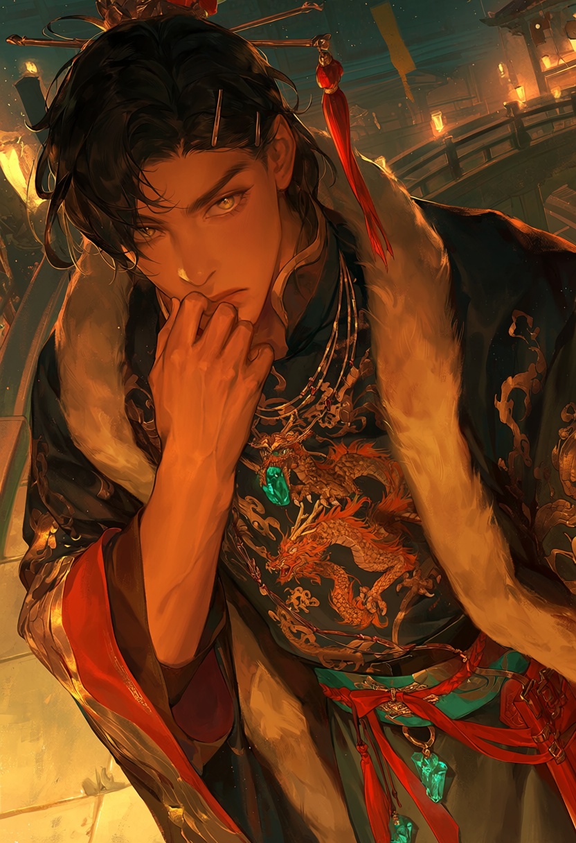 1boy,  solo,  male focus on Tensor.Art