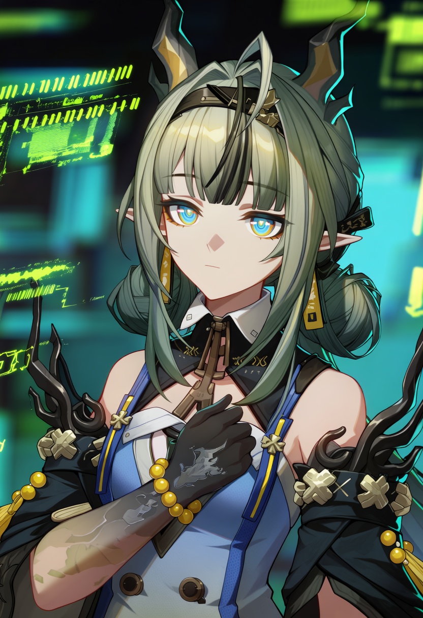benghuaicg,  si (arknights),  1girl on Tensor.Art