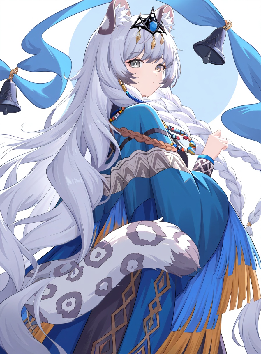 xuebao,  1girl,  animal ear fluff on Tensor.Art
