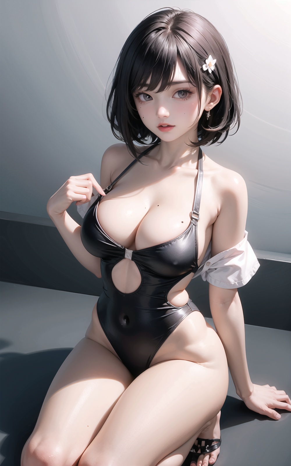1girl,  higuchi_madoka,  mole on Tensor.Art