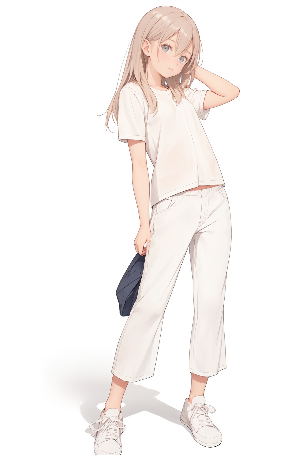 solo,  girl ,  sneaker on Tensor.Art