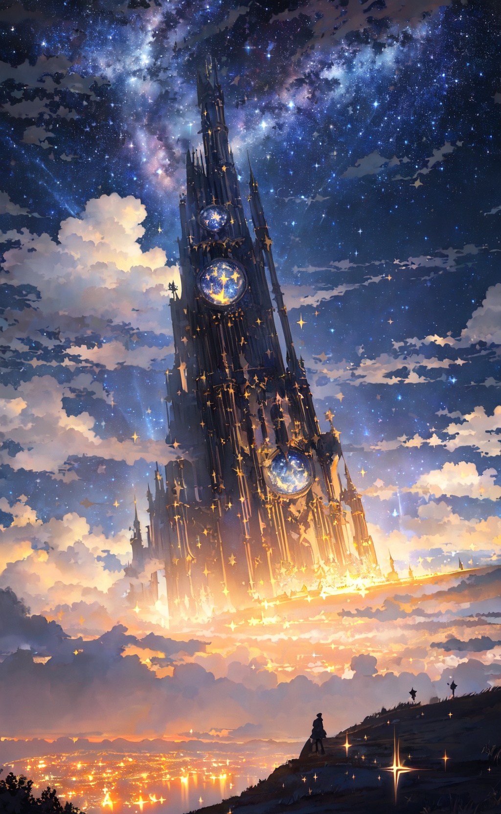 masterpiece,  best quality,  everyday life in the cloud kingdom on Tensor.Art