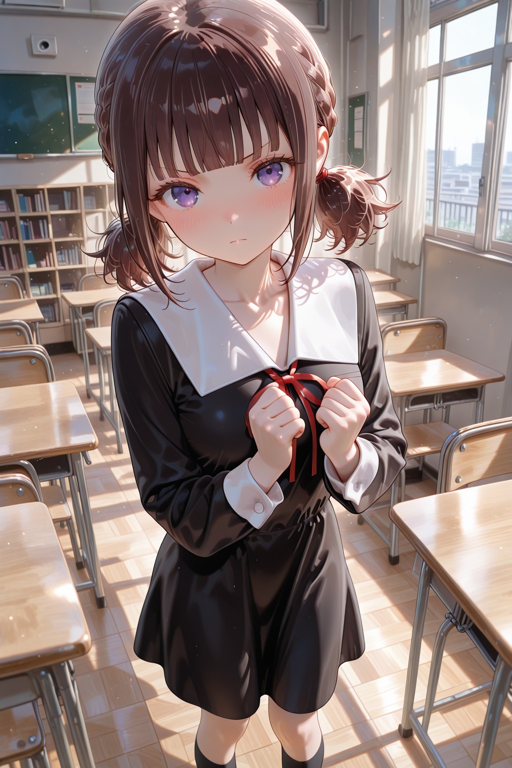 1girl,  shuuchiin academy school uniform,  school uniform on Tensor.Art