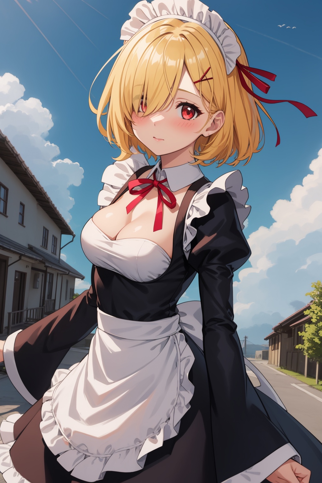 1girl,  solo,  breasts on Tensor.Art